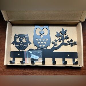 Owl key ring holder